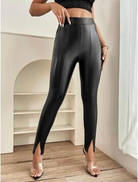 Colanti Dama Piele Ecologica Annissa One Negru